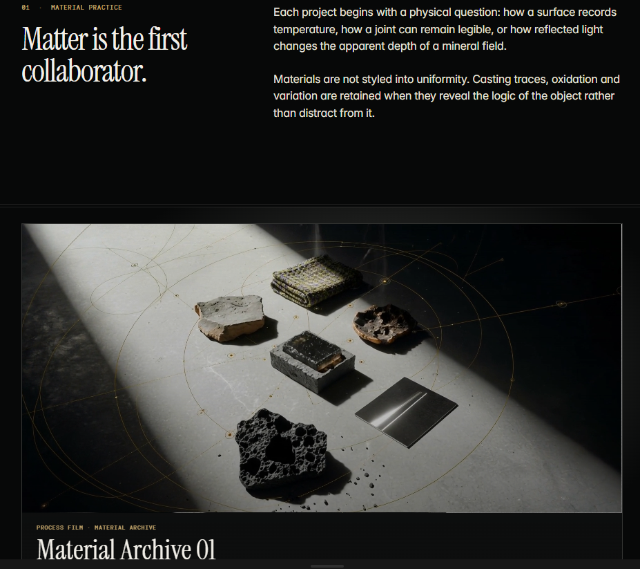 Aurelia editorial field notes page
